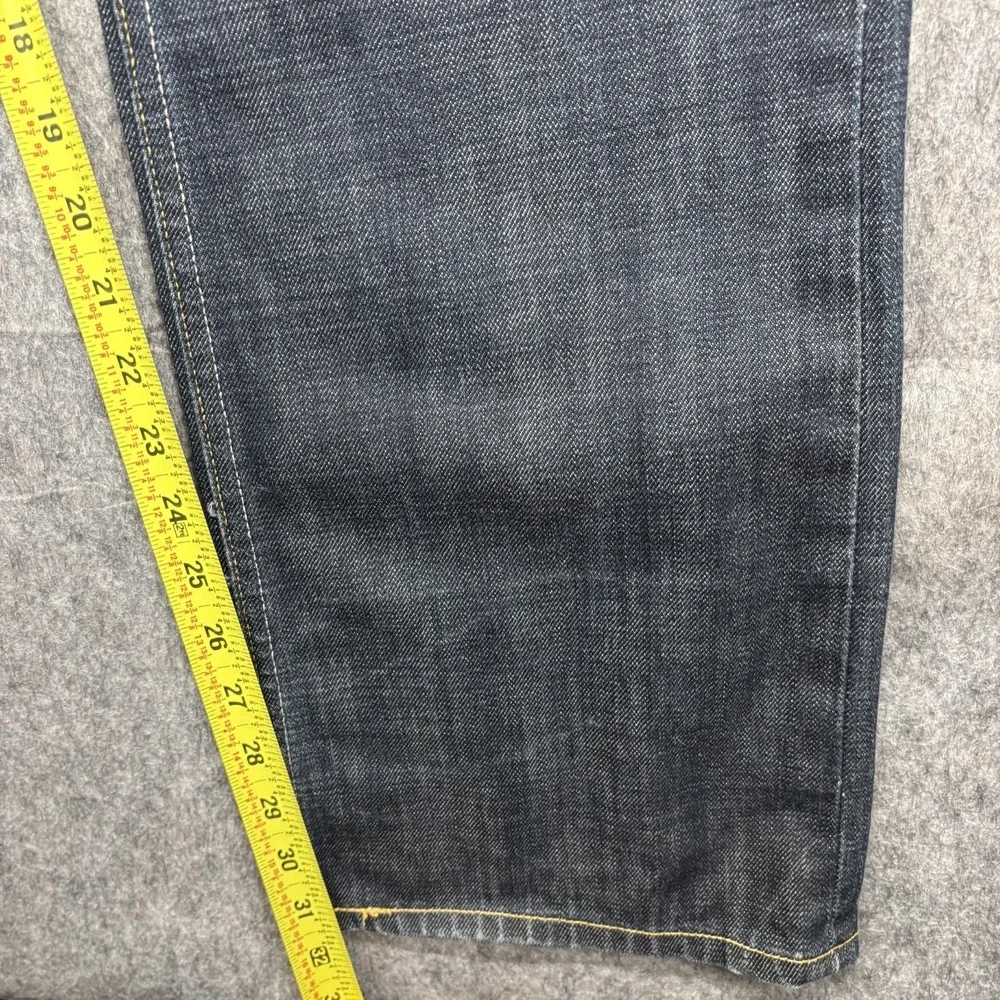 Banana Republic Straight Leg Button Fly‎ Jeans Men's 32x32 Fades Hige Americana